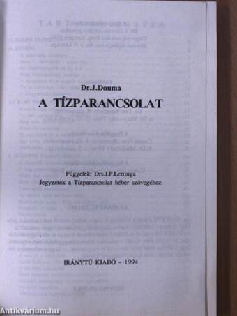 A tízparancsolat