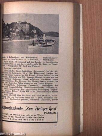 Handbuch für Donaureisen 1937