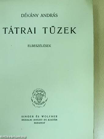 Tátrai tüzek