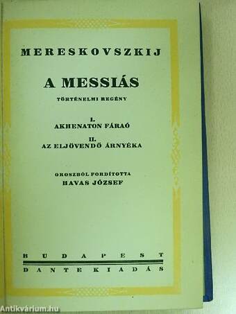 A Messiás I-II.