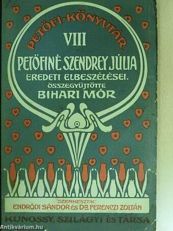 Petőfiné Szendrey Júlia eredeti elbeszélései