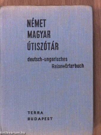 Magyar-német/német-magyar útiszótár