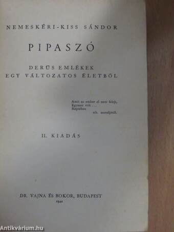 Pipaszó