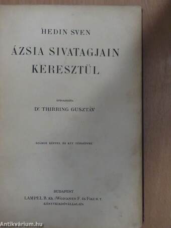 Ázsia sivatagjain keresztül