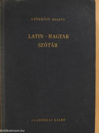 Latin-magyar szótár