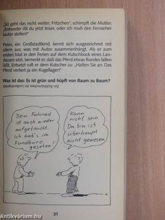 Cartoons, Witze, Scherzfragen