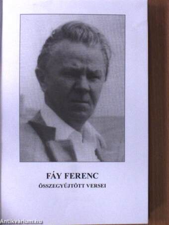 Fáy Ferenc összegyűjtött versei