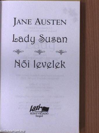 Lady Susan/Női levelek