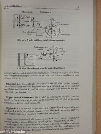 Szakmai ismeret az esztergályos szakma számára