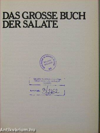 Das Grosse Buch der Salate