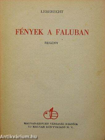 Fények a faluban