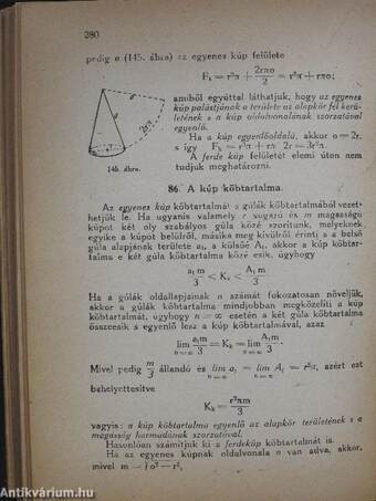 Algebra és geométria