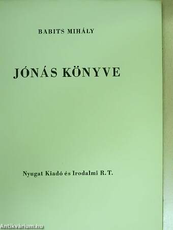 Jónás könyve