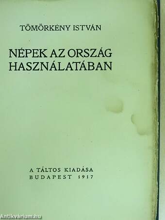 Népek az ország használatában