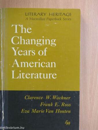 The Changing Years of American Literature