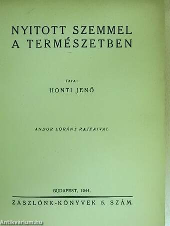 Nyitott szemmel a természetben