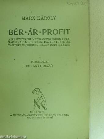 Bér-Ár-Profit