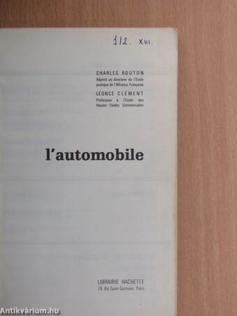 L'automobile