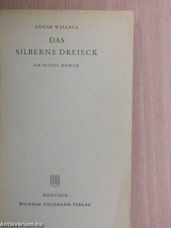 Das silberne Dreieck