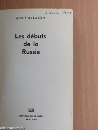 Les débuts de la Russie