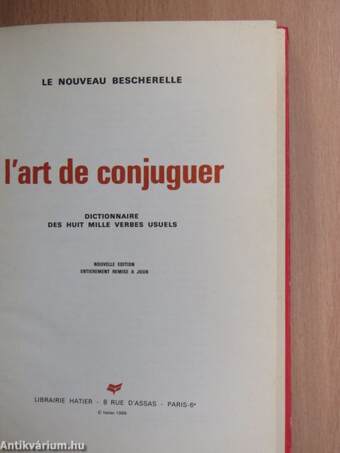 L'art de conjuguer