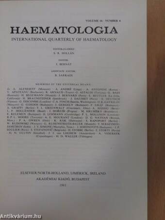 Haematologia 4/1981