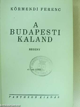 A budapesti kaland