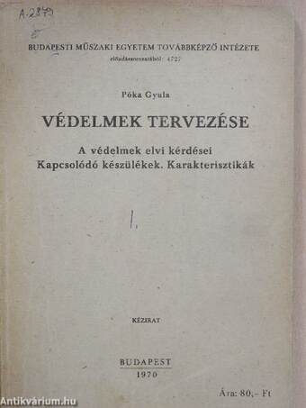 Védelmek tervezése