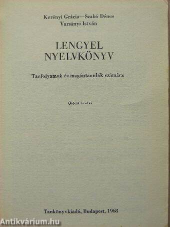 Lengyel nyelvkönyv