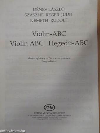 Hegedű-ABC