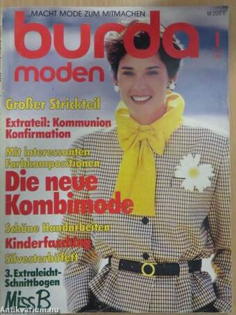 Burda Moden Januar 1985