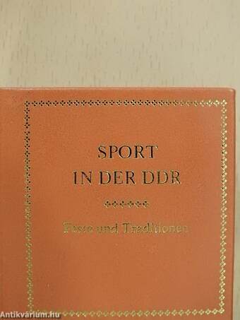 Sport in der DDR (minikönyv)