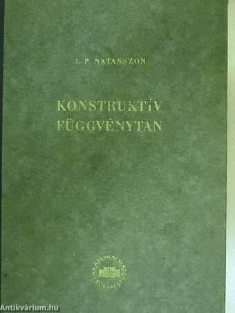 Konstruktív függvénytan