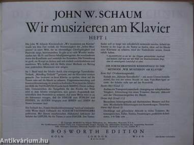 Wir Musizieren am Klavier 1.