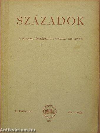 Századok 1956/3.