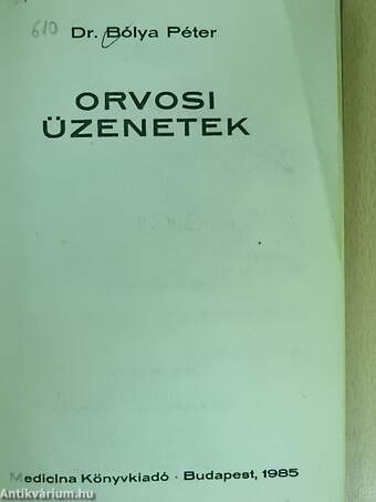 Orvosi üzenetek