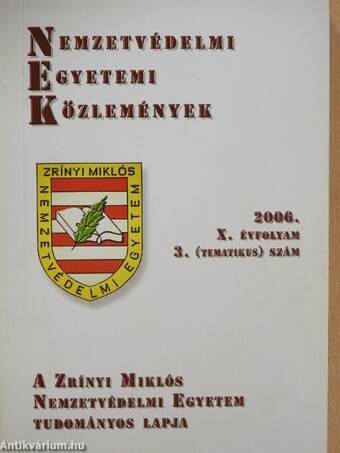 Nemzetvédelmi egyetemi közlemények 2006/3.