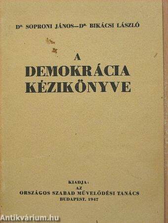 A demokrácia kézikönyve