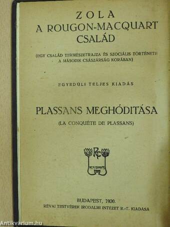 Plassans meghódítása