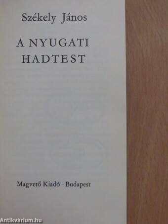 A nyugati hadtest