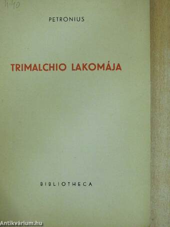 Trimalchio lakomája