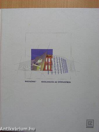 Rheinzink - alkalmazás az építészetben - CD-vel