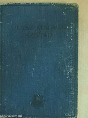 Olasz-magyar szótár