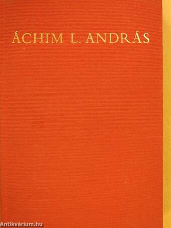 Áchim L. András (dedikált példány)