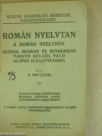 Román nyelvtan