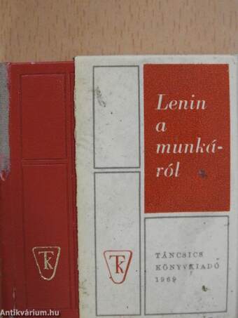 Lenin a munkáról (minikönyv)