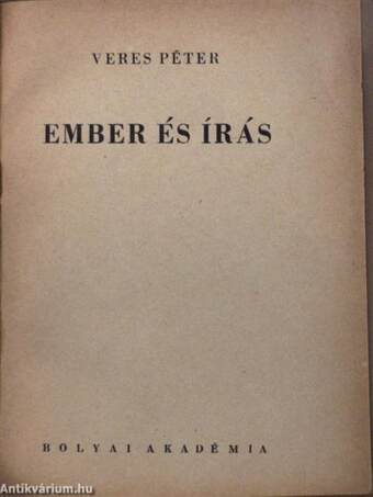 Ember és írás