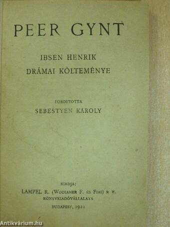 Peer Gynt