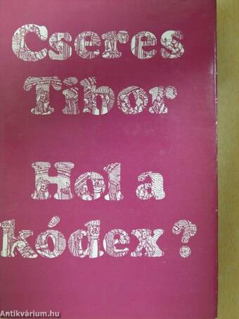 Hol a kódex?