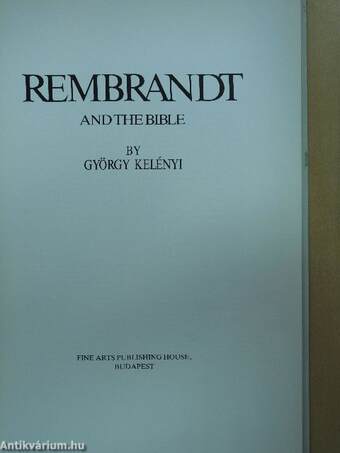 Rembrandt and the Bible